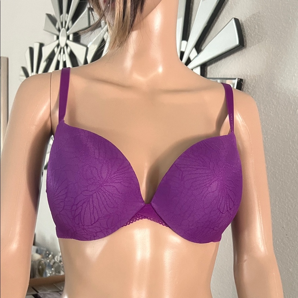 Calvin Klein Vibrant Purple Bra Size 36C